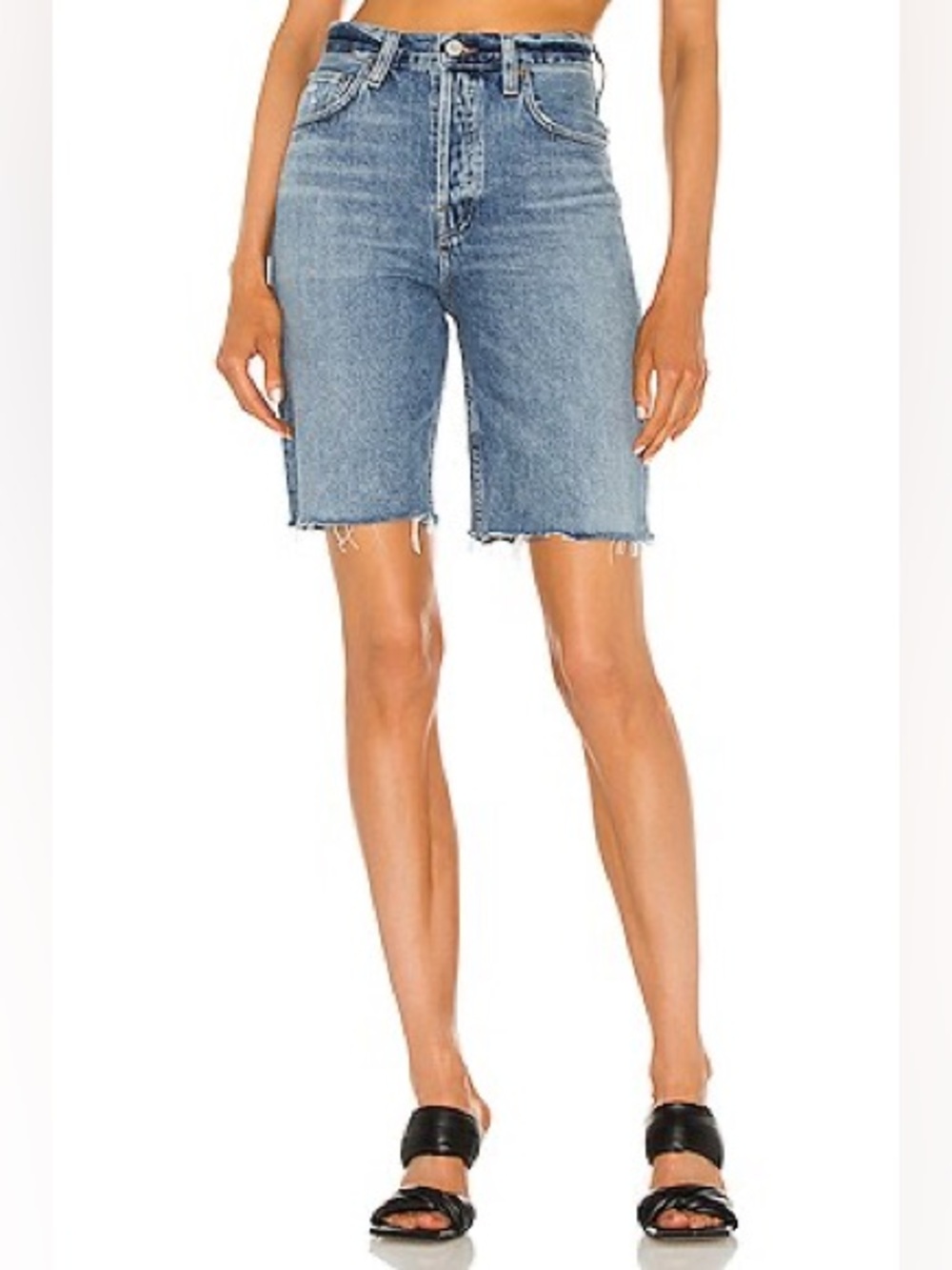 AGOLDE 90's Pinch Waist Shorts—Size 27